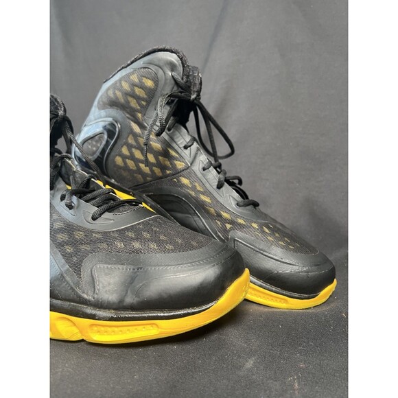 Under Armour Spine Black and Yellow 1240728-017 2013 Basketball shoes Size 18 main image 9